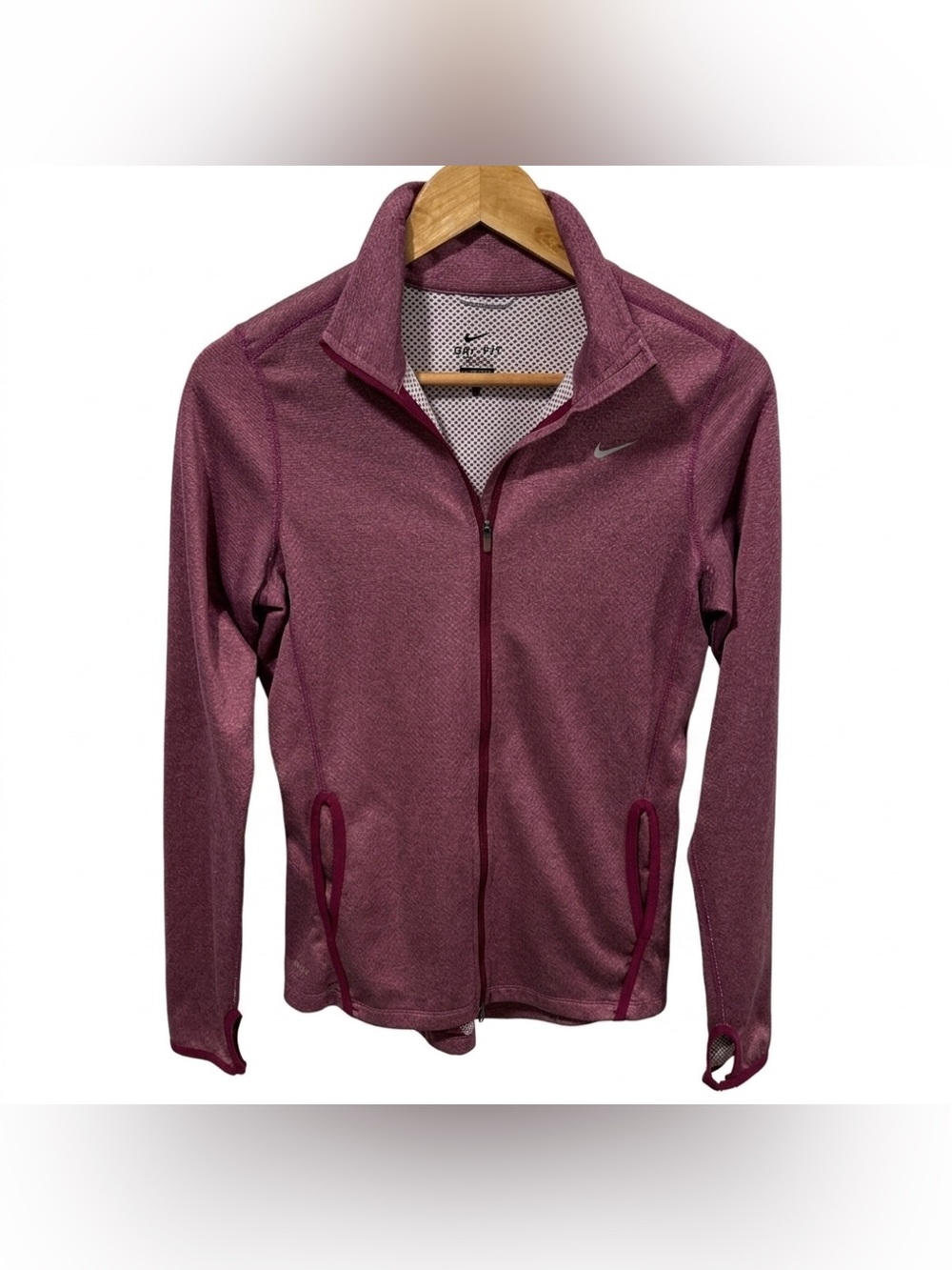 Nike Women's Dri-Fit Full-Zip Running Jacket Size Small